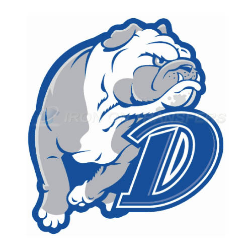 Drake Bulldogs Logo T-shirts Iron On Transfers N4277 - Click Image to Close